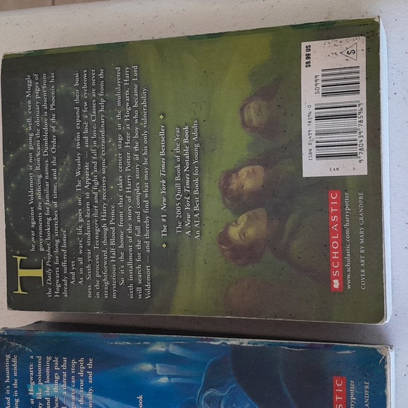 Harry Potter Order of the Phoenix & Half-Blood Prince Paperback Book Set - Picture 6 of 6